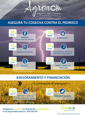 ACM SEGUROS Calendario pedrisco mayo 25